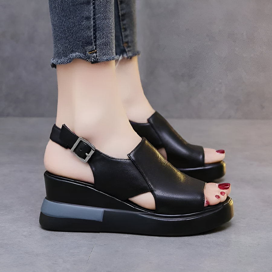 Barbara | Stylishe Plattform-Sandalen für Damen