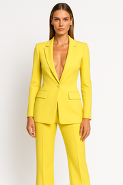Elegantes Damen Zweiteiler Blazer-Set – Maßgeschneiderte Passform, Vielseitige Farben