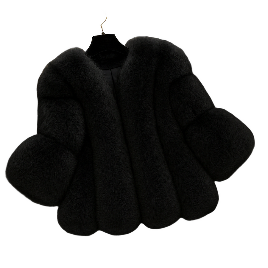 Caitlyn – Stilvolle Kunstfell Jacke