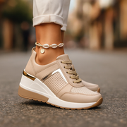 Mirin – Bequeme Turnschuh Mit Keilabsatz