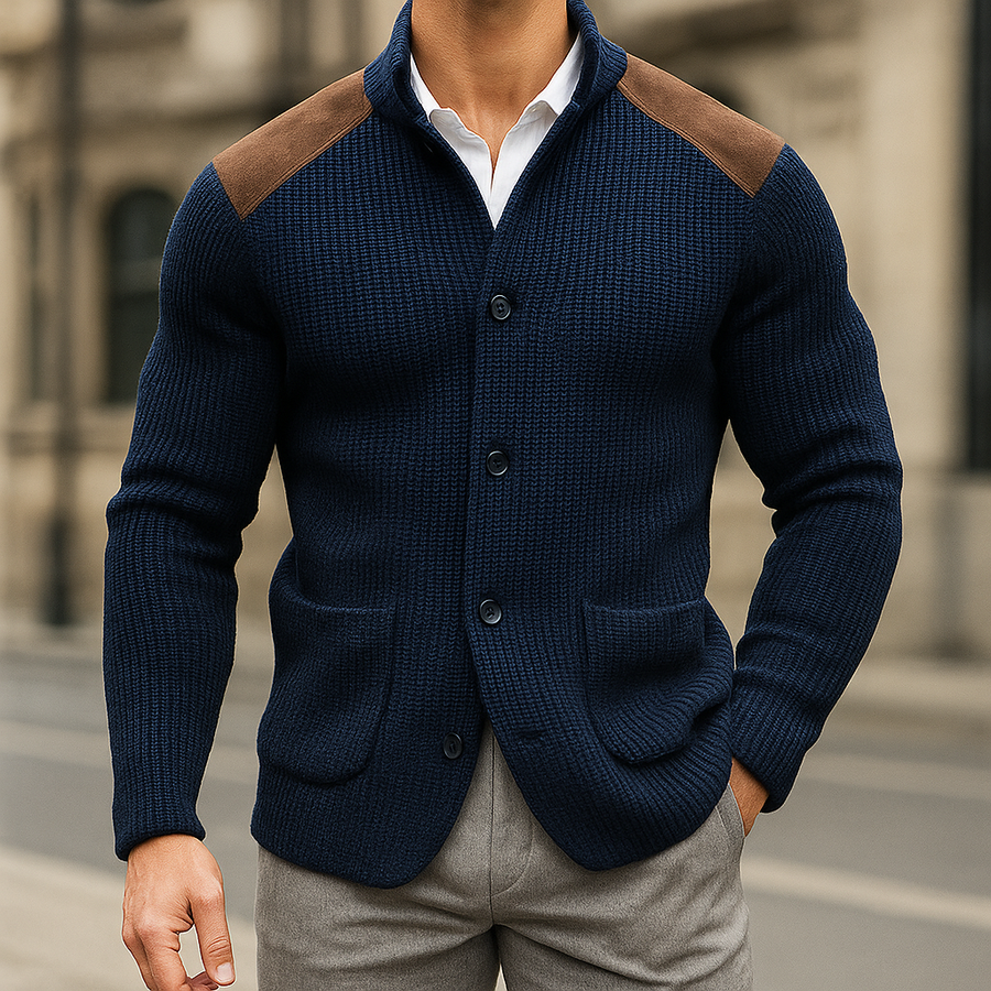MILIANIA | BLAZER AUS STRICK MIT STRUKTUR