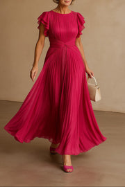 Mud™ - Elegantes Plissiertes Abendkleid