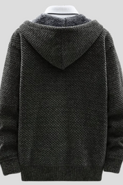 Henry Strick-Hoodie | Dunkelgrau