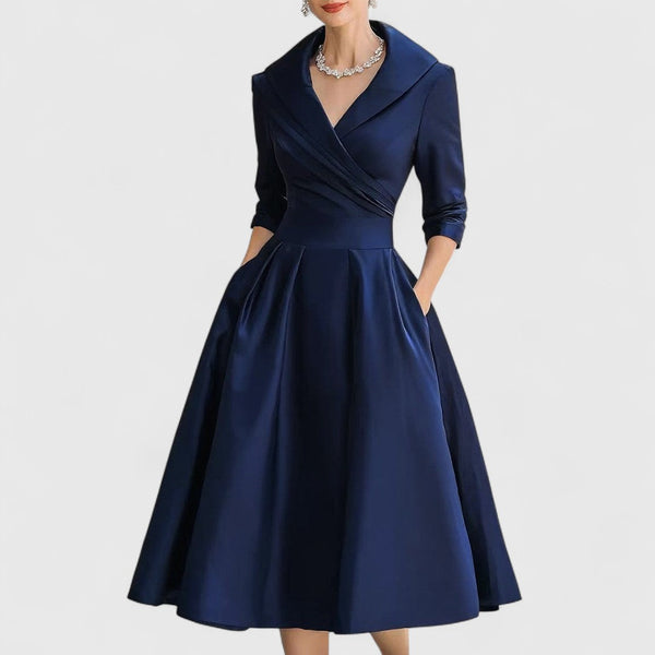 Liudmila – Formelles Midi Kleid