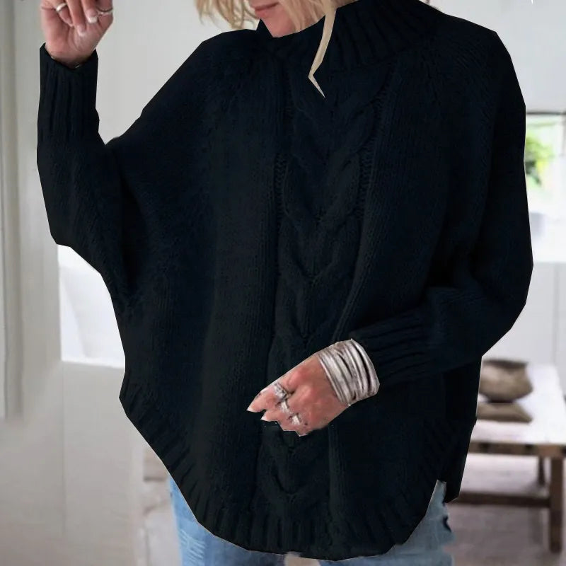 Zopfmuster-Pullover – Mühelose Wärme mit schicker Eleganz