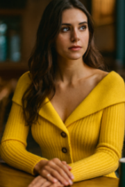 Elizah Pullover | Gelb