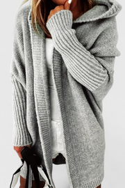 Darienne Komfortabler Cardigan | Grau