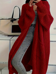 Helena | Damen Longline Cardigan klassisch stilvoll