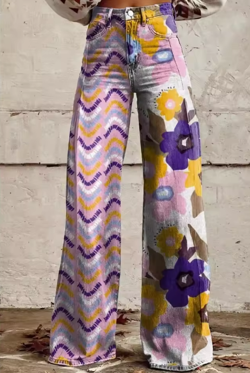Norma – Schicke Boho-Vintage-Hose für einen stilvollen und einzigartigen Sehen