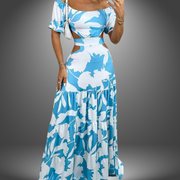 Stella | Langes Enges Handgefertigtes Kleid