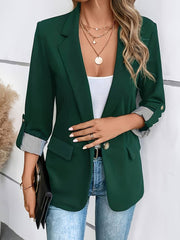 Galiah - Eleganter Zweireiher Blazer Mit Reverskragen