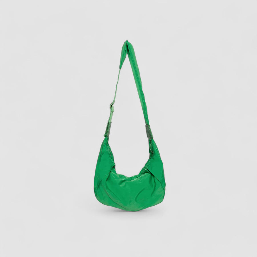 Puffer Schultertasche Damen – Vegane Leder Hobo Bag mit Reißverschluss