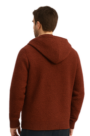 Henry Strick-Hoodie | Braun