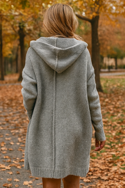 Darienne Komfortabler Cardigan | Grau