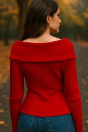 Elizah Pullover | Rot