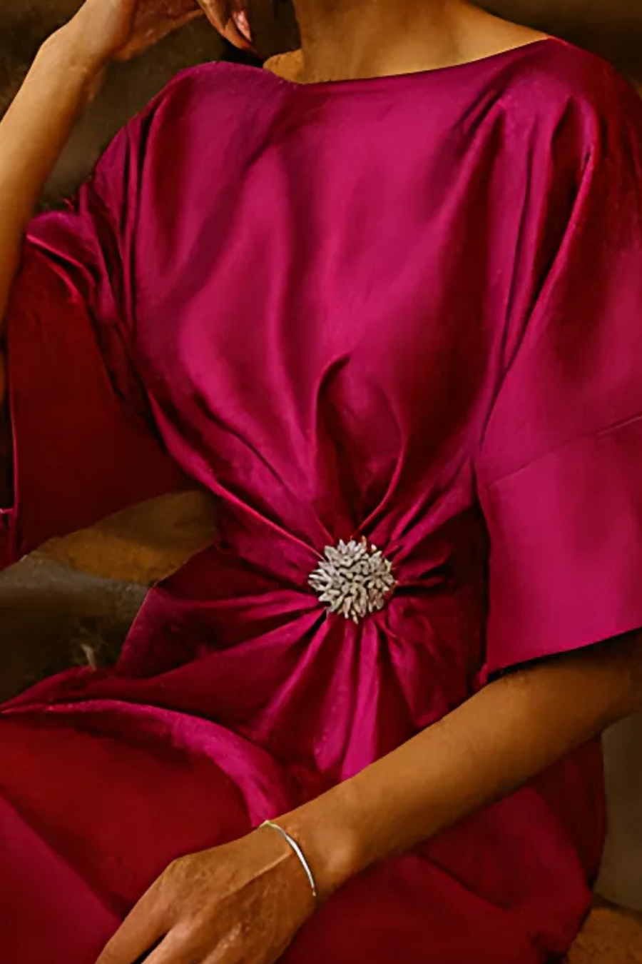 Anne Langes Abendkleid | Rosa