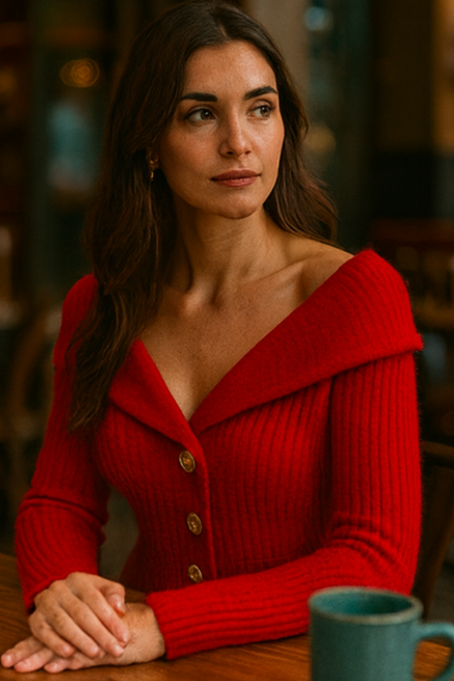 Elizah Pullover | Rot