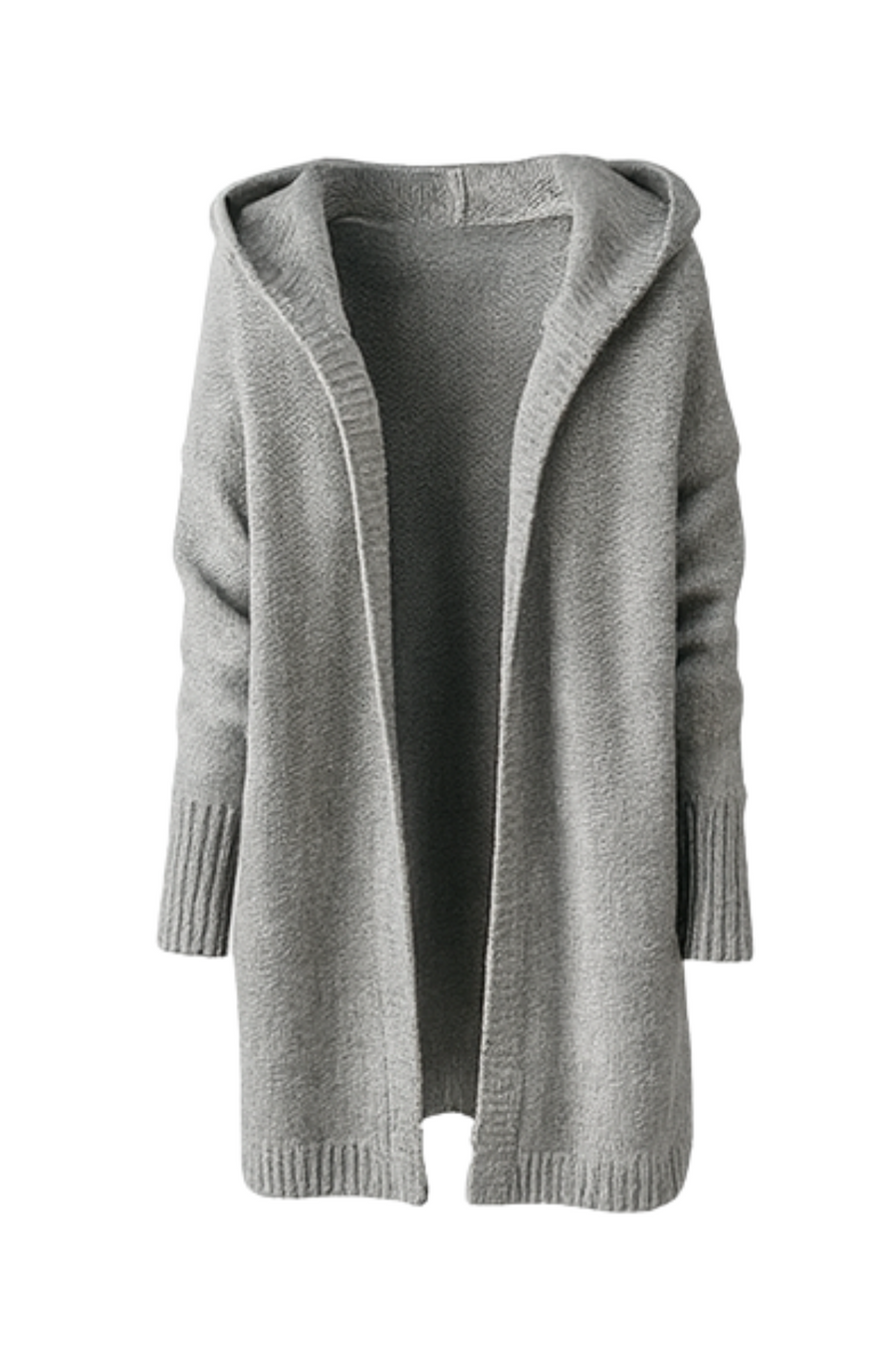 Darienne Komfortabler Cardigan | Grau