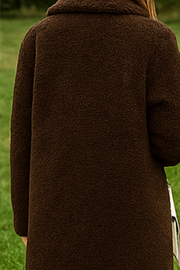 Jess Teddy Mantel | Dunkelbraun