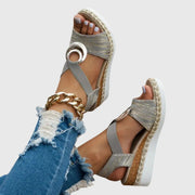Hanna | Damen Orthopädische Schnallenriemen Sandalen