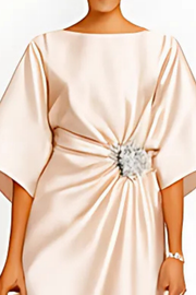 Anne Langes Abendkleid | Beige