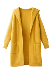Darienne Komfortabler Cardigan | Gelb
