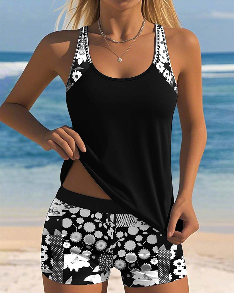 Mila | Modisches Badeanzug Set Damen Stil
