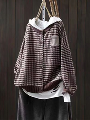 Celine | Strukturiertes Gestricktes Cardigan