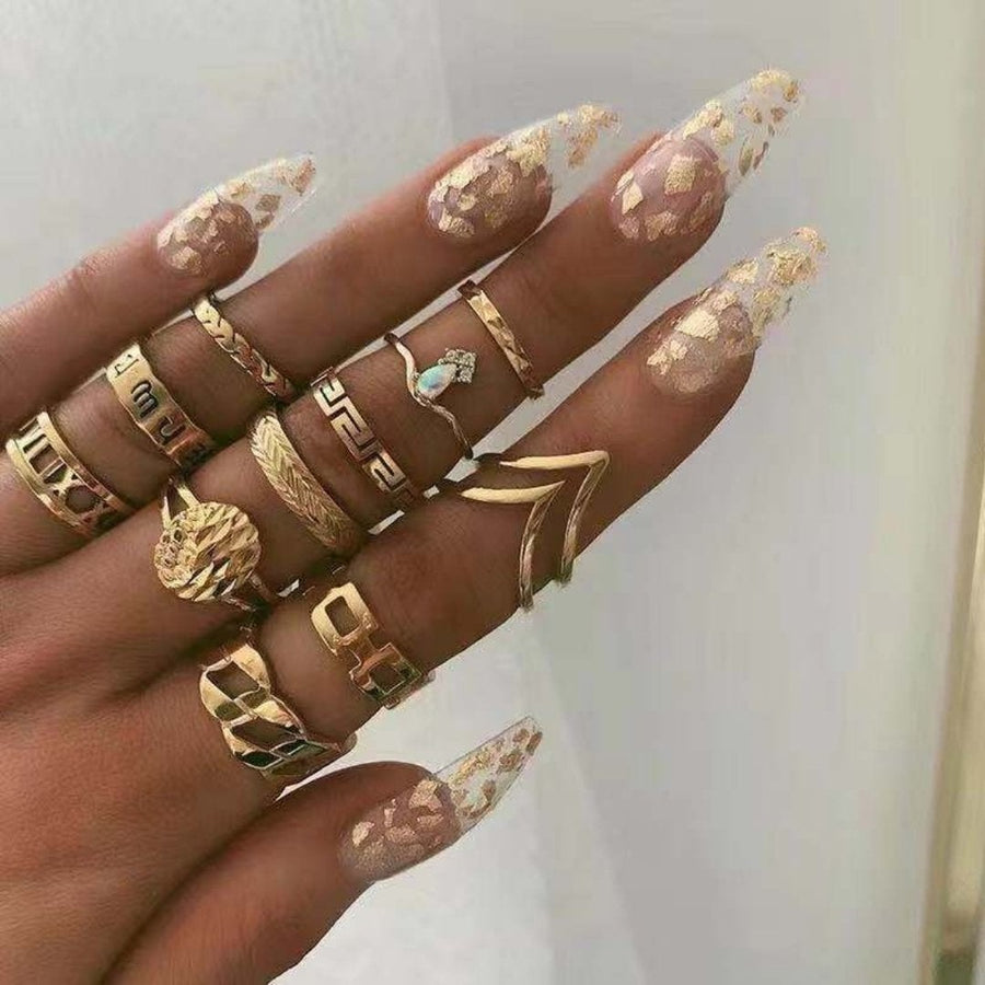 Einzigartiges Premium-Set mit 8 bis 12 Ringen