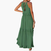 Maxikleid Stufen - Rüschenkleid für Damen, elegant & luftig
