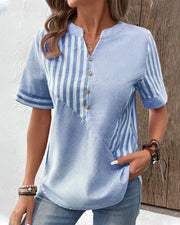 Mila | Elegante gestreifte Bluse