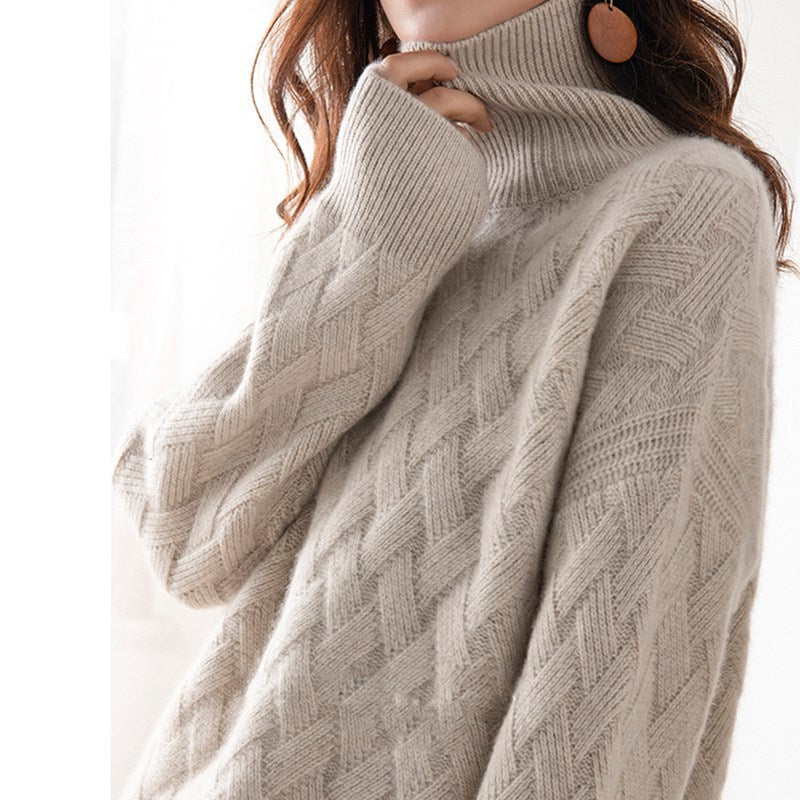 Sarah | Damen Rollkragenpullover für den Frühling