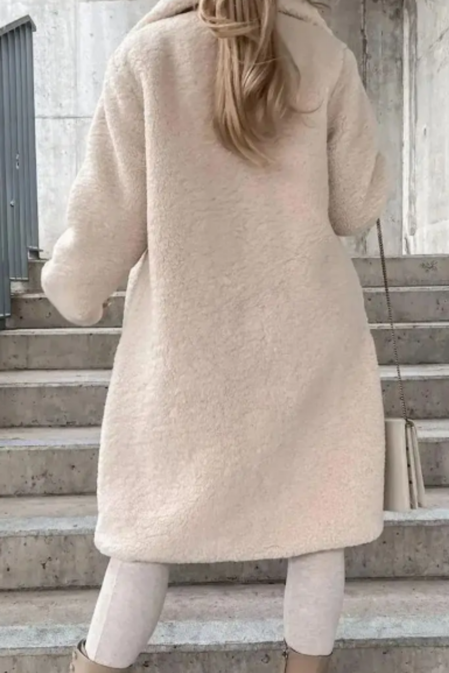 Jess Teddy Mantel | Weiß