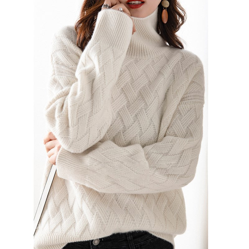 Sarah | Damen Rollkragenpullover für den Frühling