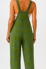 Mayah Künstlerischer Overall-Jumpsuit | Grün