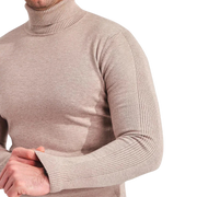 Klassischer Rollkragenpullover Für Herren | Langarm