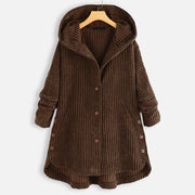 WALTER - CORDJACKE MIT KAPUZE