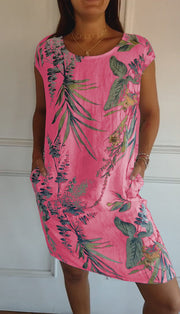 Helena | Feminin geschnittenes Kleid mit Rundhals