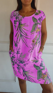 Helena | Feminin geschnittenes Kleid mit Rundhals