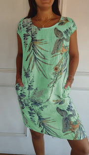 Helena | Feminin geschnittenes Kleid mit Rundhals
