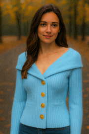 Elizah Pullover | Hellblau