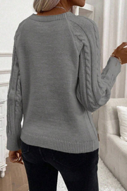 Cora | Strickpullover mit Knopfdetails