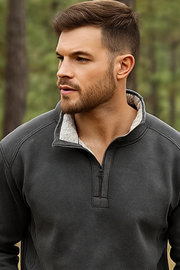 Piolo Fleece-Hemd | Grau