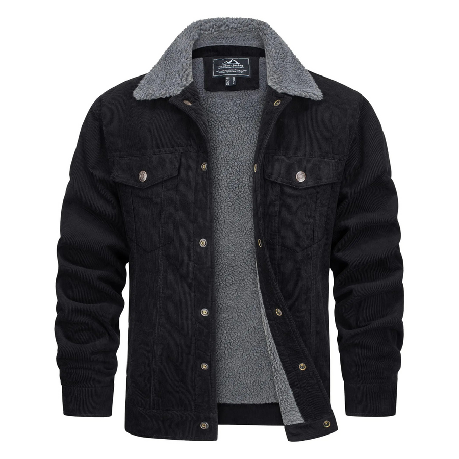 Herren Knopfjacke | Lange Ärmel