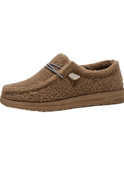 Winnie Warme Teddy Slippers | Khaki