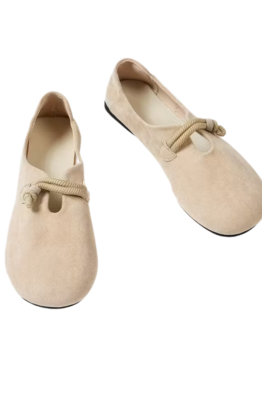 Marjorie Bequeme Slip-On Schuhe | Beige