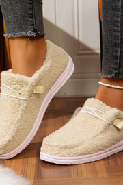 Winnie Warme Teddy Slippers | Beige