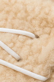 Winnie Warme Teddy Slippers | Beige