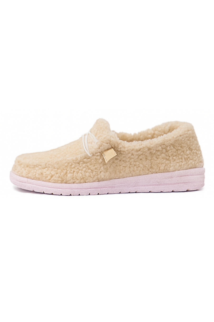 Winnie Warme Teddy Slippers | Beige