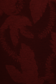 Kayla Maxikleid mit Blätterprint | Rot